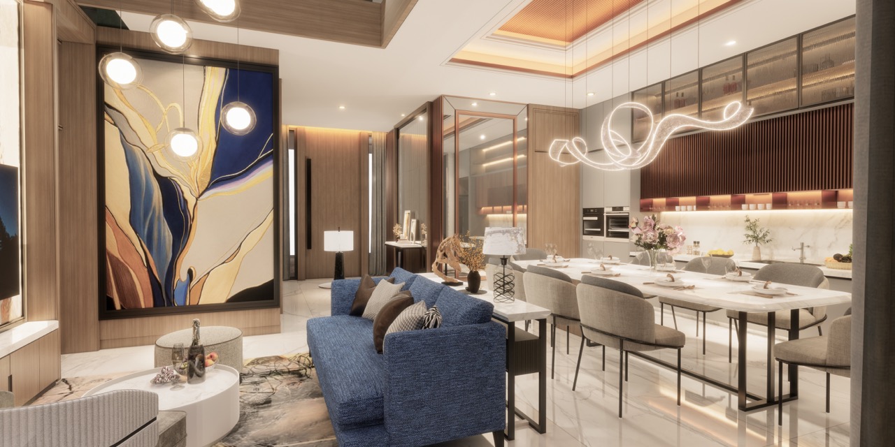 Luxury Living Bali Experience 12 LIVING DINING PANTRY V1 Besar